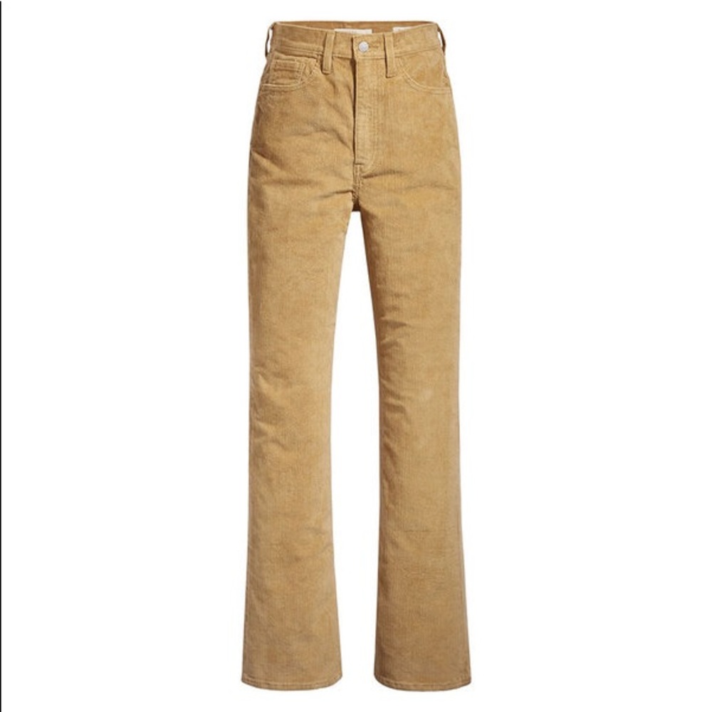 New LEVI'S RIBCAGE BOOTCUT high rise PANTS - Picture 5 of 10